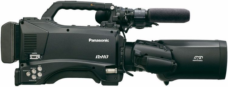Камкордер Panasonic AG-3DP1G - вид  справа