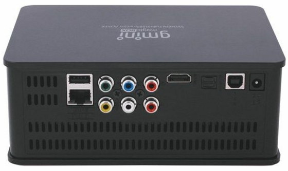 Медиаплеер Gmini MagicBox HDP500 - вид сзади 