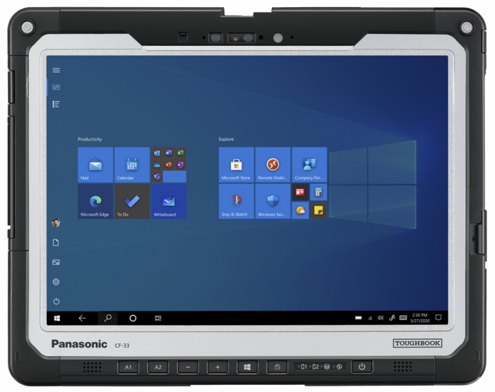 Panasonic обновляет полностью защищенный трансформируемый ноутбук 2-в-1 со съемным сенсорным экраном TOUGHBOOK CF-33 