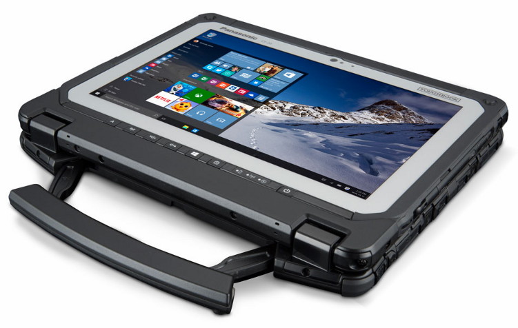 Защищенный ноутбук с отделяемым дисплеем Panasonic Toughbook CF-20 - дисплей как планшет