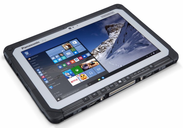 Защищенный ноутбук с отделяемым дисплеем Panasonic Toughbook CF-20- планшет