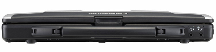 Бизнес ноутбук Panasonic Toughbook CF-53- вид спереди в закрытом состоянии