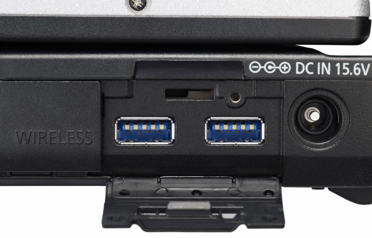 Бизнес ноутбук Panasonic Toughbook CF-53 - USB разъемы