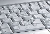Защищенная от проливов клавиатура 