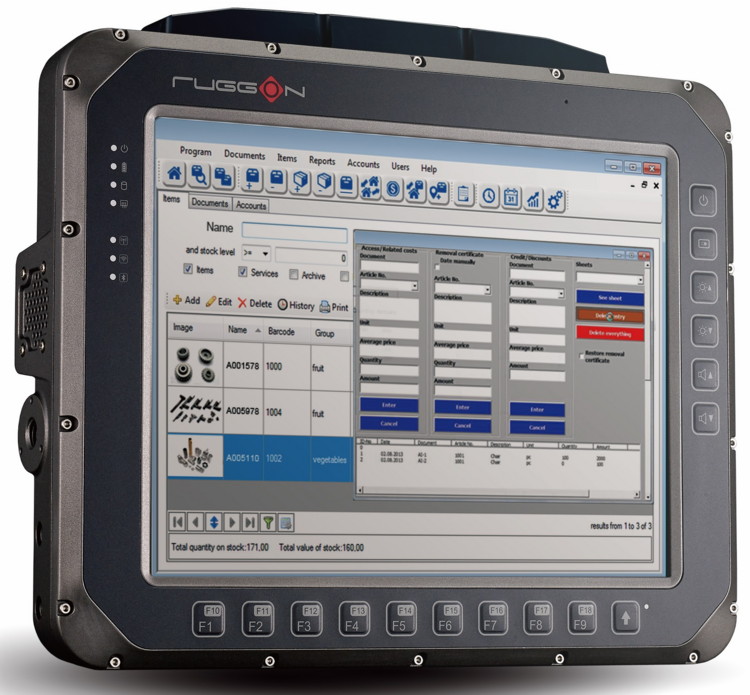 ���������� ������������ ��������� RuggON VX-601 - ��� �������