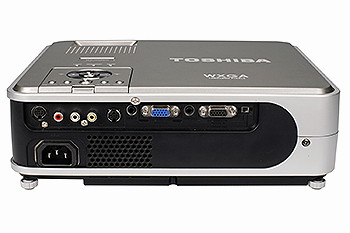 Проектор Toshiba TLP-WX2200 - вид сзади