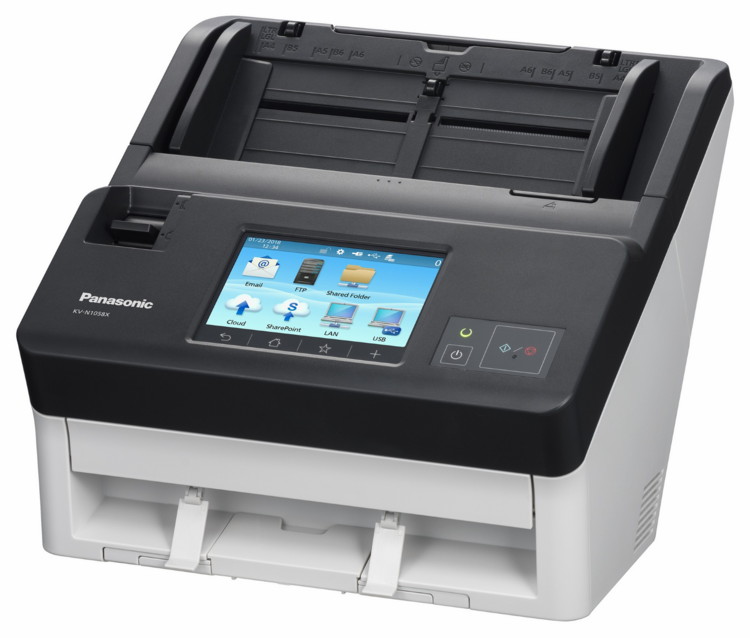 Документ-сканер Panasonic KV-N1028X / KV-N1058X - сканирование брошюры