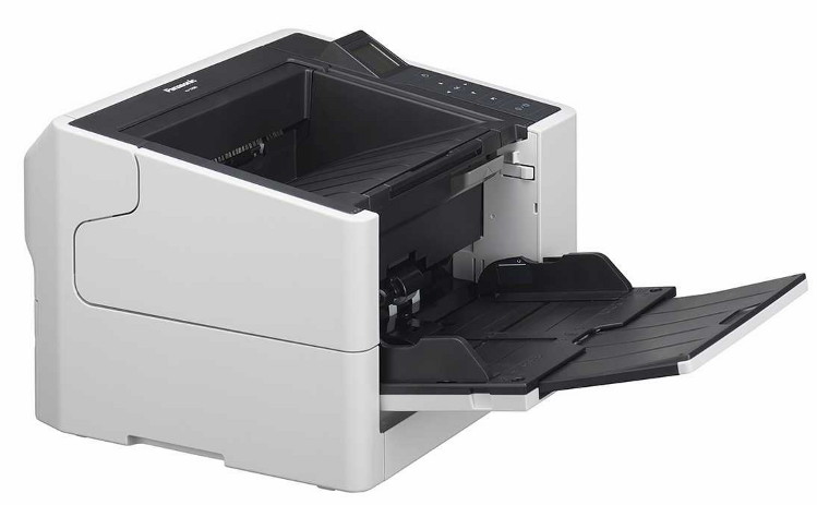 Документ-сканер Panasonic KV-S2087 - вид с лотками