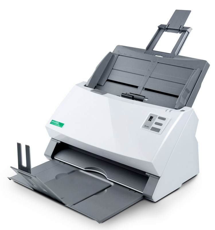 Потоковый сканер Plustek SmartOffice PS3140U - вид спереди