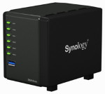 Многофункциональный 4-х дисковый сетевой накопитель (NAS) Synology Disk Station DS416slim