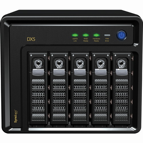 5-�� �������� ������� eSATA ������ ���������� ������� ��� ������� ����������� Synology DS509+ Synology   DX5 - ��� �������