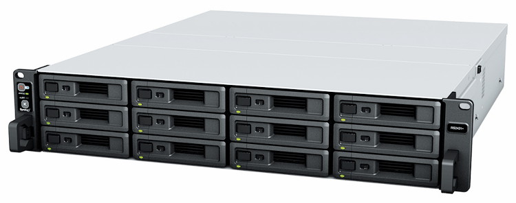  12-      Rack  2U Synology Rack Station  RS2421+ -  