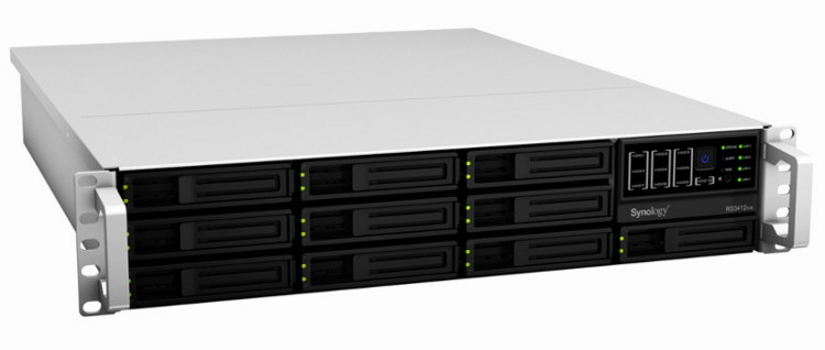  10-      Rack  2U Synology Rack Station  RS3412xs -  