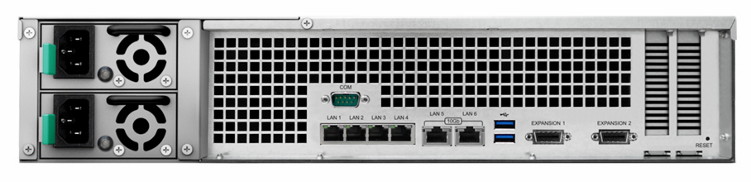  12-      Rack  2U Synology Rack Station  RS3617xs+ -  