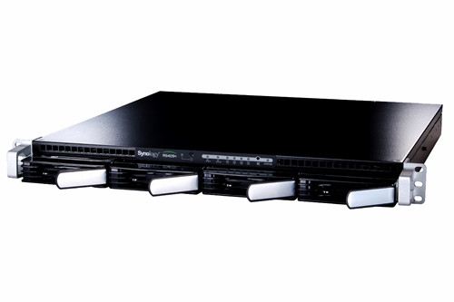  4-     19 / 1U Synology Rack Station  RS409+ -  
