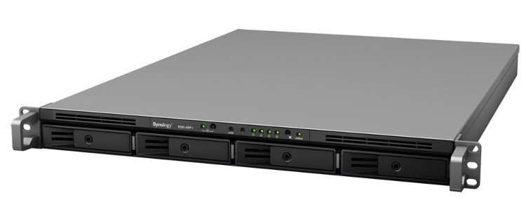  4-     19 / 1U Synology Rack Station  RS814+ -  