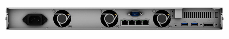  4-     19 / 1U Synology Rack Station  RS820RP+ -  