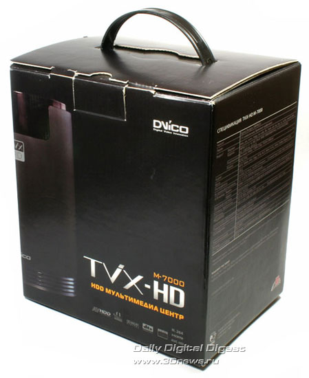 Медиаплеер TViX-HD M-7000 - Коробка